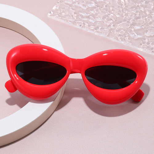 Dame kreative designer solbriller i cat-eye stil Luvikno