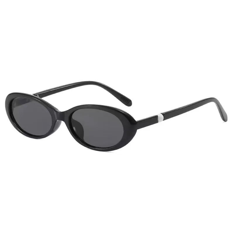 Dame Cat-Eye solbriller med moderne skilpadde mønster Luvikno