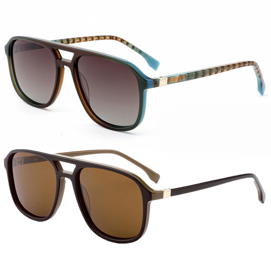 Dame solbrille i moderne, markante design med UV-beskyttelse Luvikno