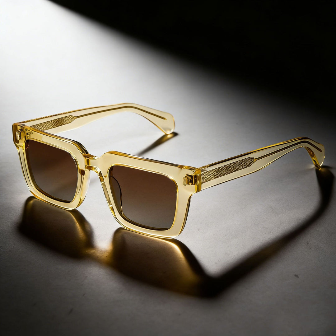 Dame moderne solbriller med robust design og polariserte glass Luvikno