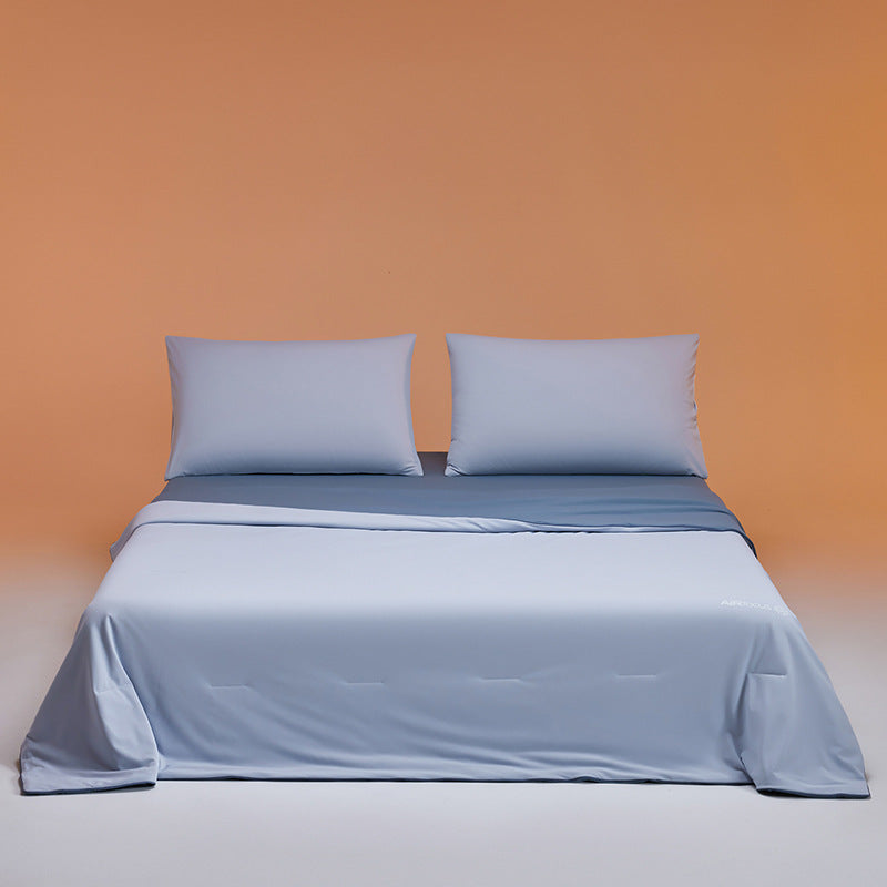 Dame premium Satin sengetøyssett med elegant struktur Luvikno