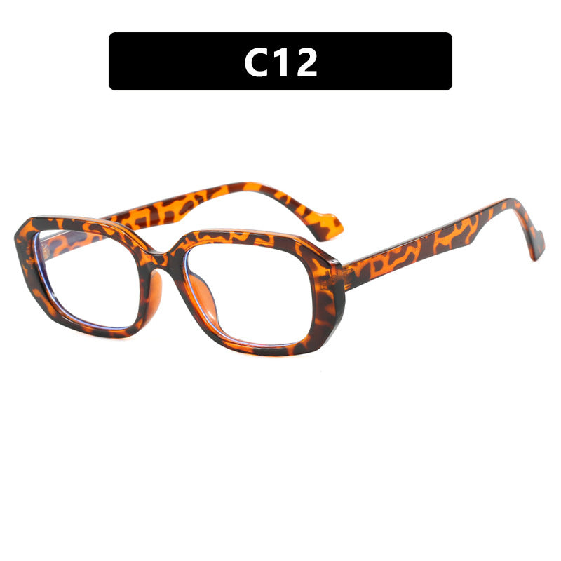 Dame moteriktig solbrille med elegant geometrisk design Luvikno