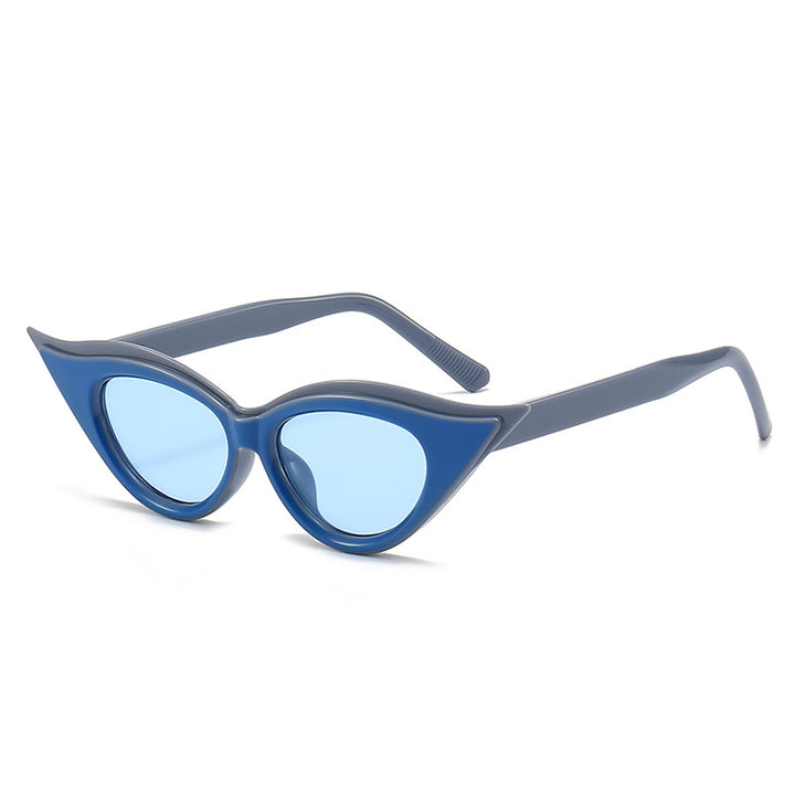 Dame Cat-Eye solbriller med polariserte linser Luvikno