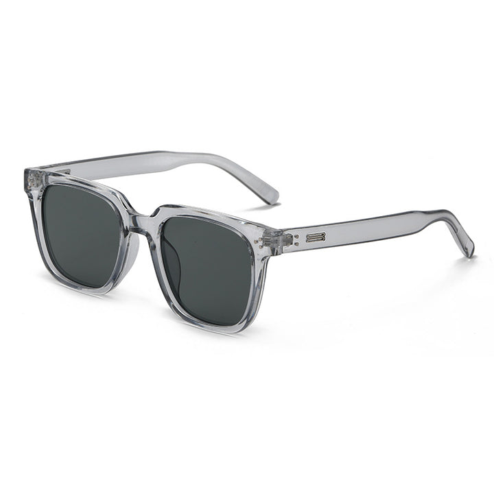 Dame solbrille i moderne kvadratdesign med polariserte linser Luvikno