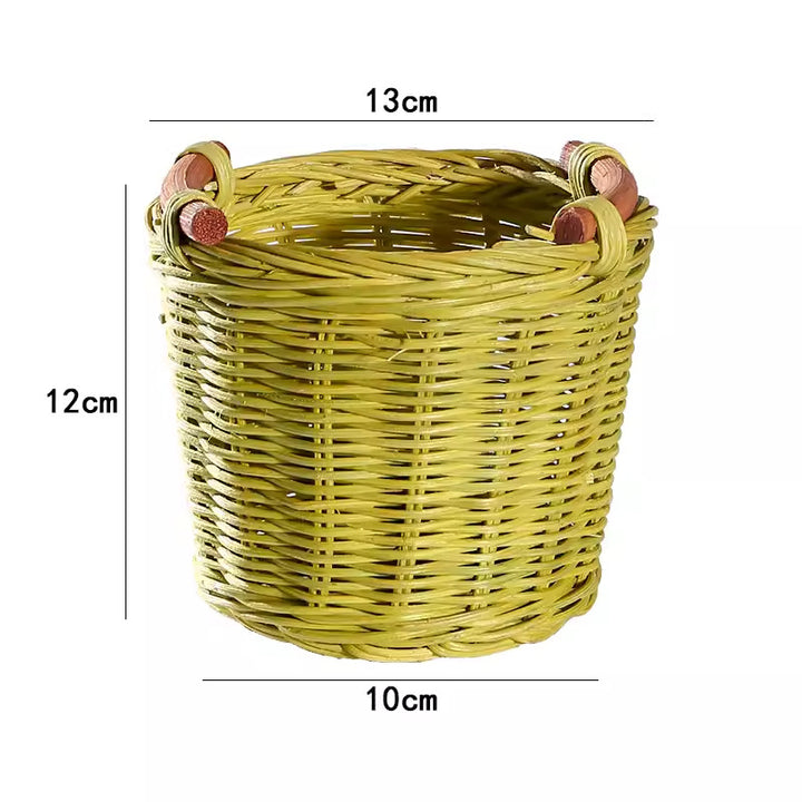 Unisex Dekorativ plantekurv med ergonomiske håndtak Luvikno