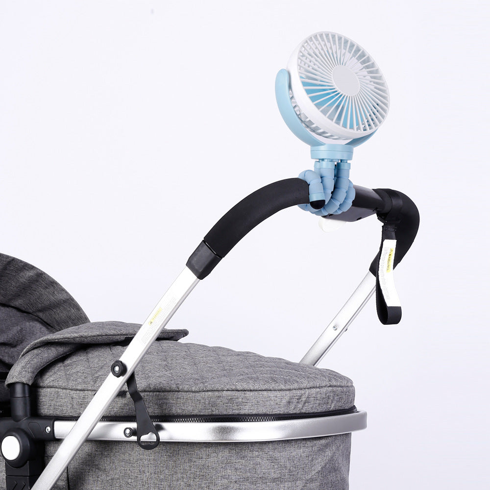 Unisex fleksibel Mini-vifte med sammenleggbart stativ Luvikno