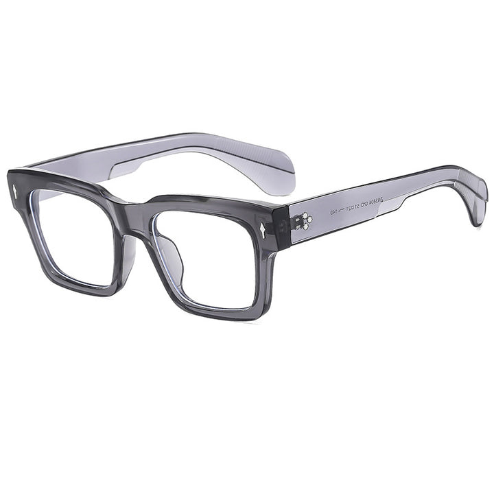 Dame moderiktig solbrille med innovativ ramme Luvikno