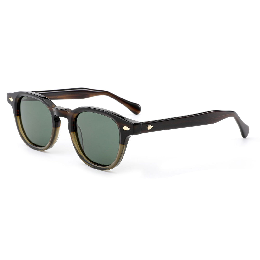 Dame solbrille med elegant design og polariserte linser Luvikno