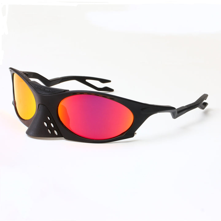 Damen Sporty Multilinsen-solbrille med ventilasjonssystem Luvikno