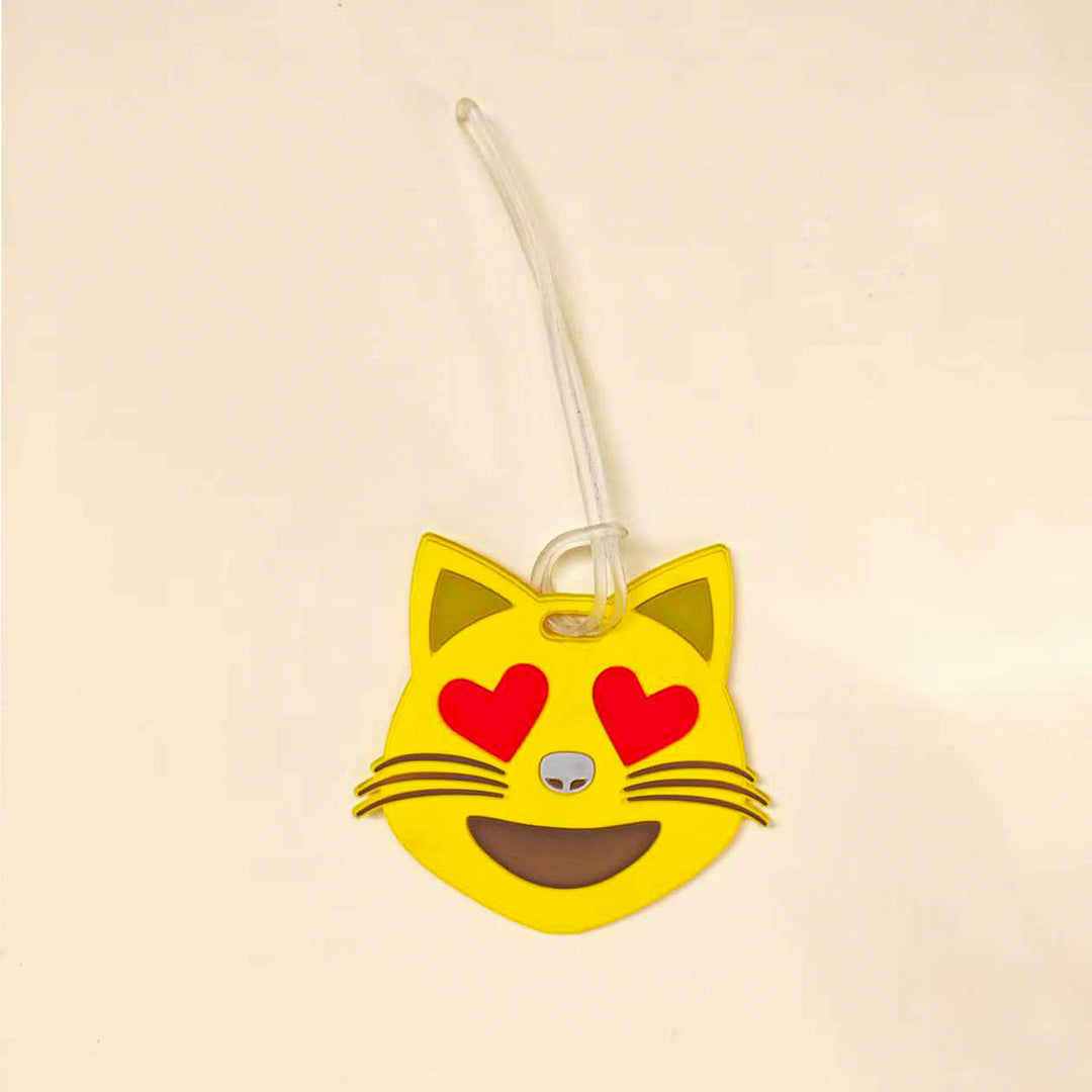 Unisex Bag Tag i Emojidesign Luvikno