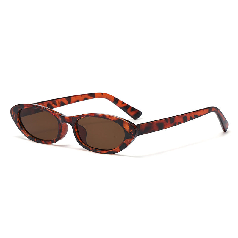 Dame Cat-Eye solbrille med beskyttende UV-filter og elegant rammestruktur Luvikno