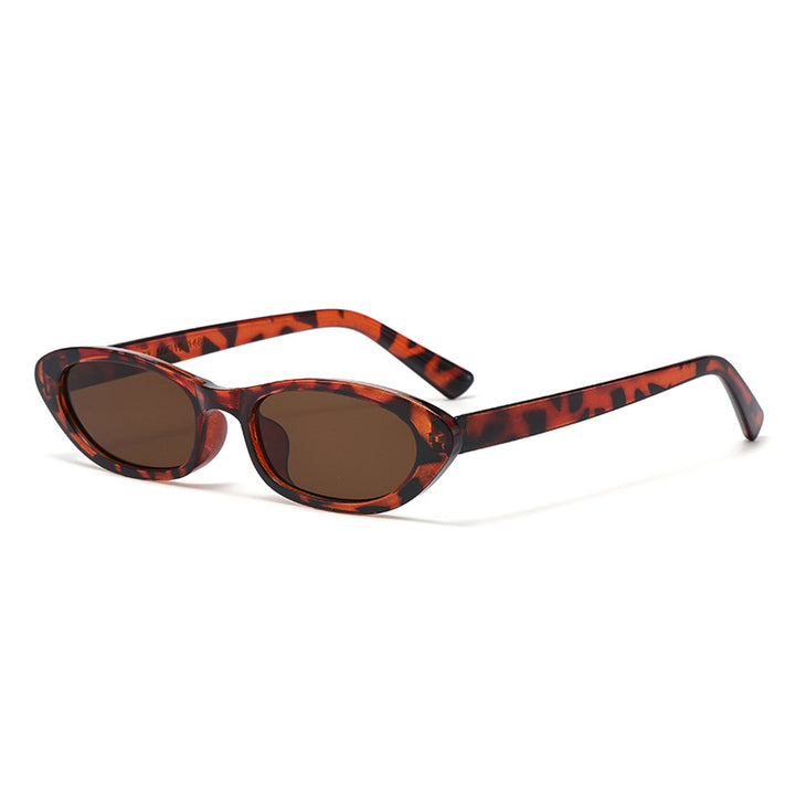 Dame Cat-Eye solbrille med beskyttende UV-filter og elegant rammestruktur Luvikno