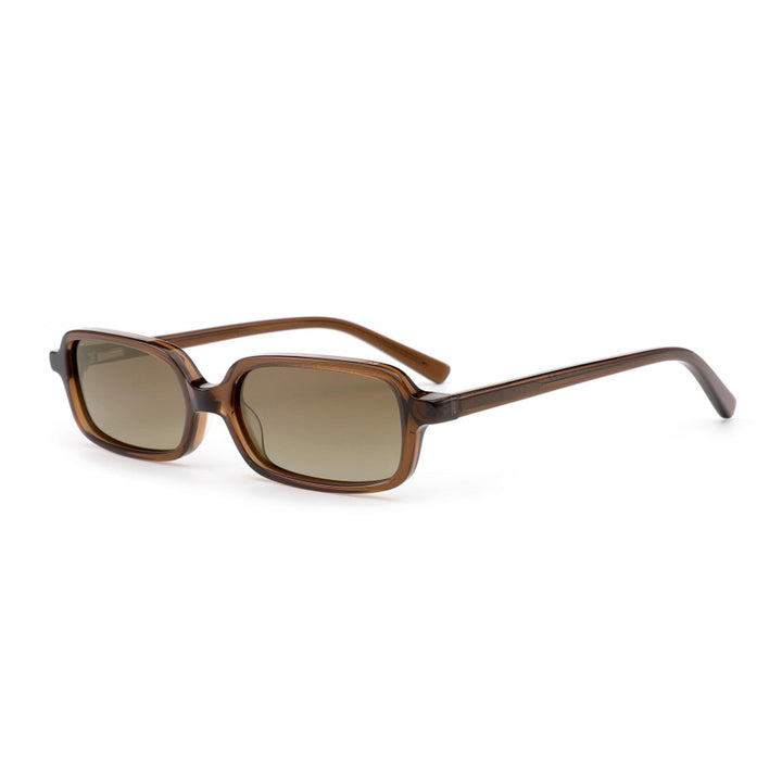 Dame moteriktig solbrille i samtidsrektangel design Luvikno