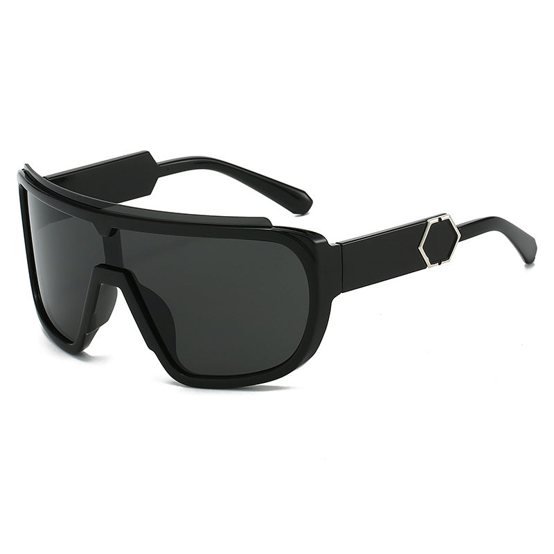Dame trendy sports solbriller med innovativ, aerodynamisk design Luvikno