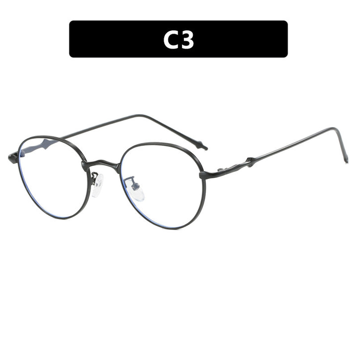 Dame elegant solbrille i moderne oval design Luvikno
