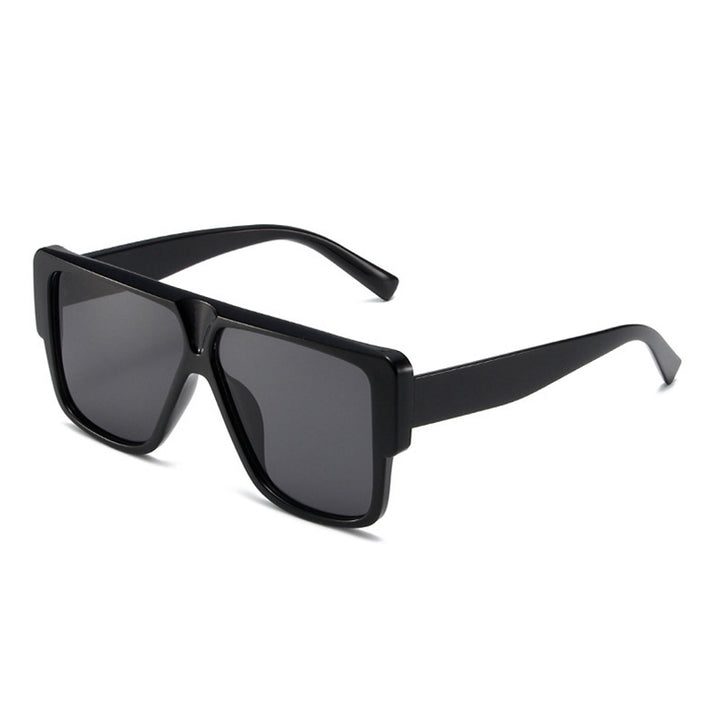 Dame firkantet solbrille med markant ram Luvikno