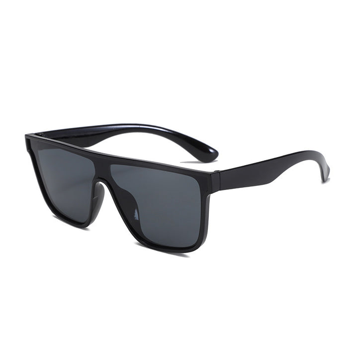 Dame Sporty solbriller med bred ramme og polariserte linser Luvikno