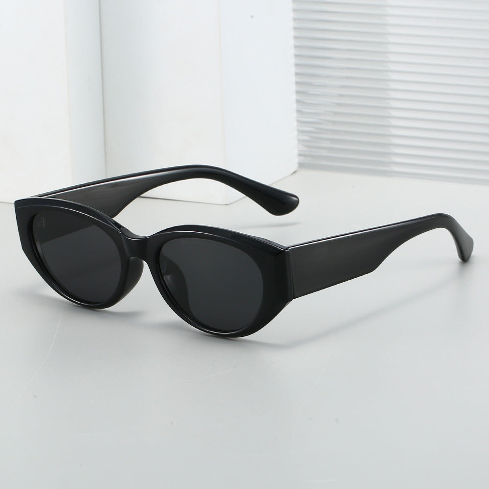 Dame Cat-Eye Solbriller i Fashion-Stil Luvikno