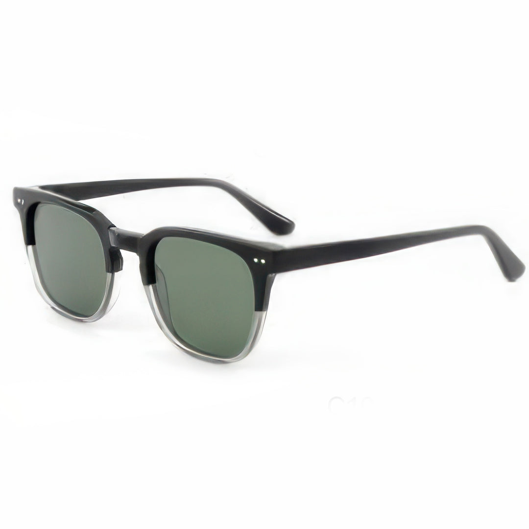 Dame solbrille i moderne, elegante design med høykvalitets plastikkinnramme Luvikno