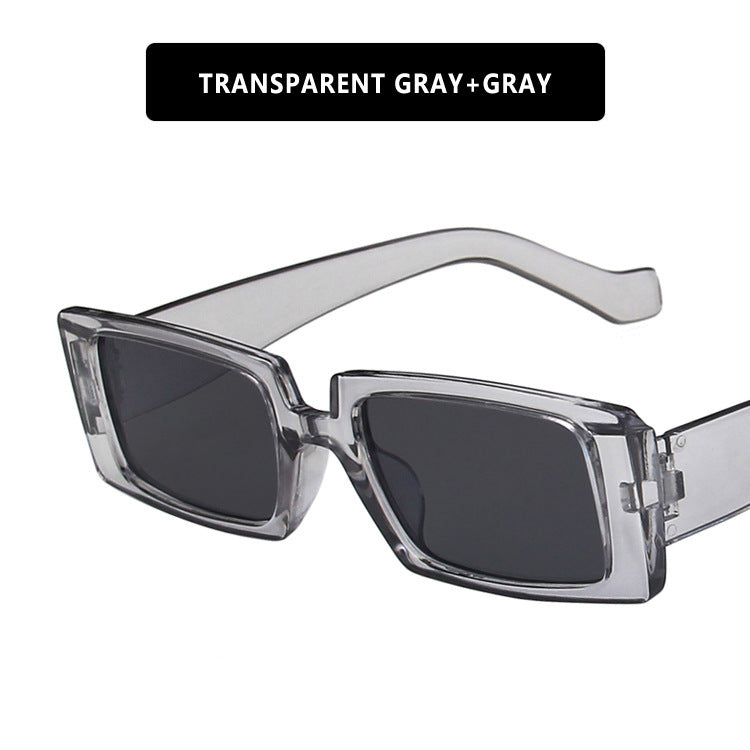Dame kvadratisk solbrille med moderne ramme og stillegant design Luvikno