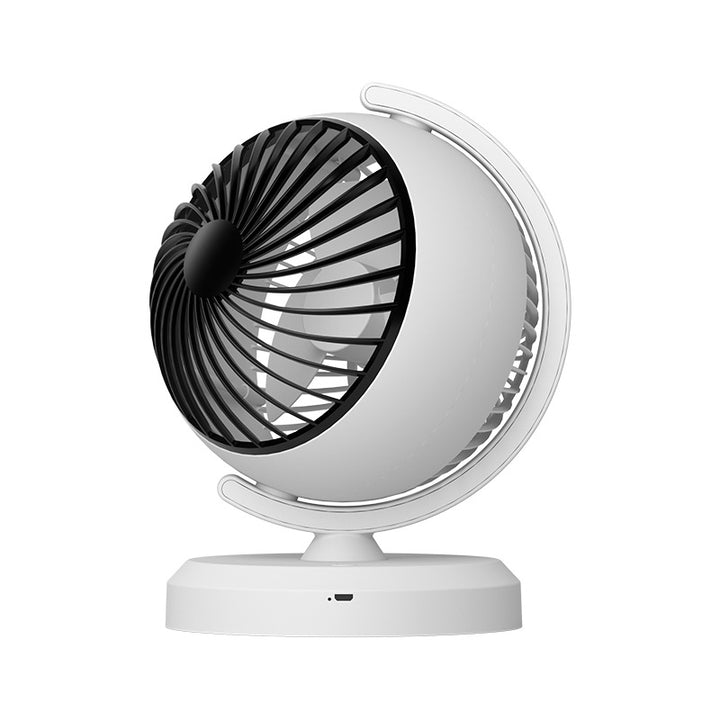Justerbar bærbar skrivebordsventilator Luvikno