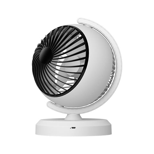 Justerbar bærbar skrivebordsventilator Luvikno