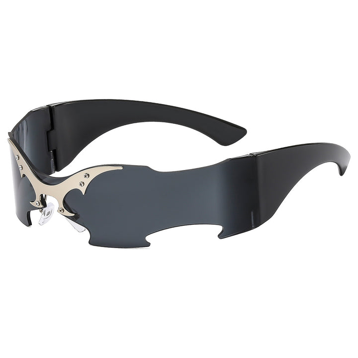 Dame futuristisk sportssolbrille Luvikno