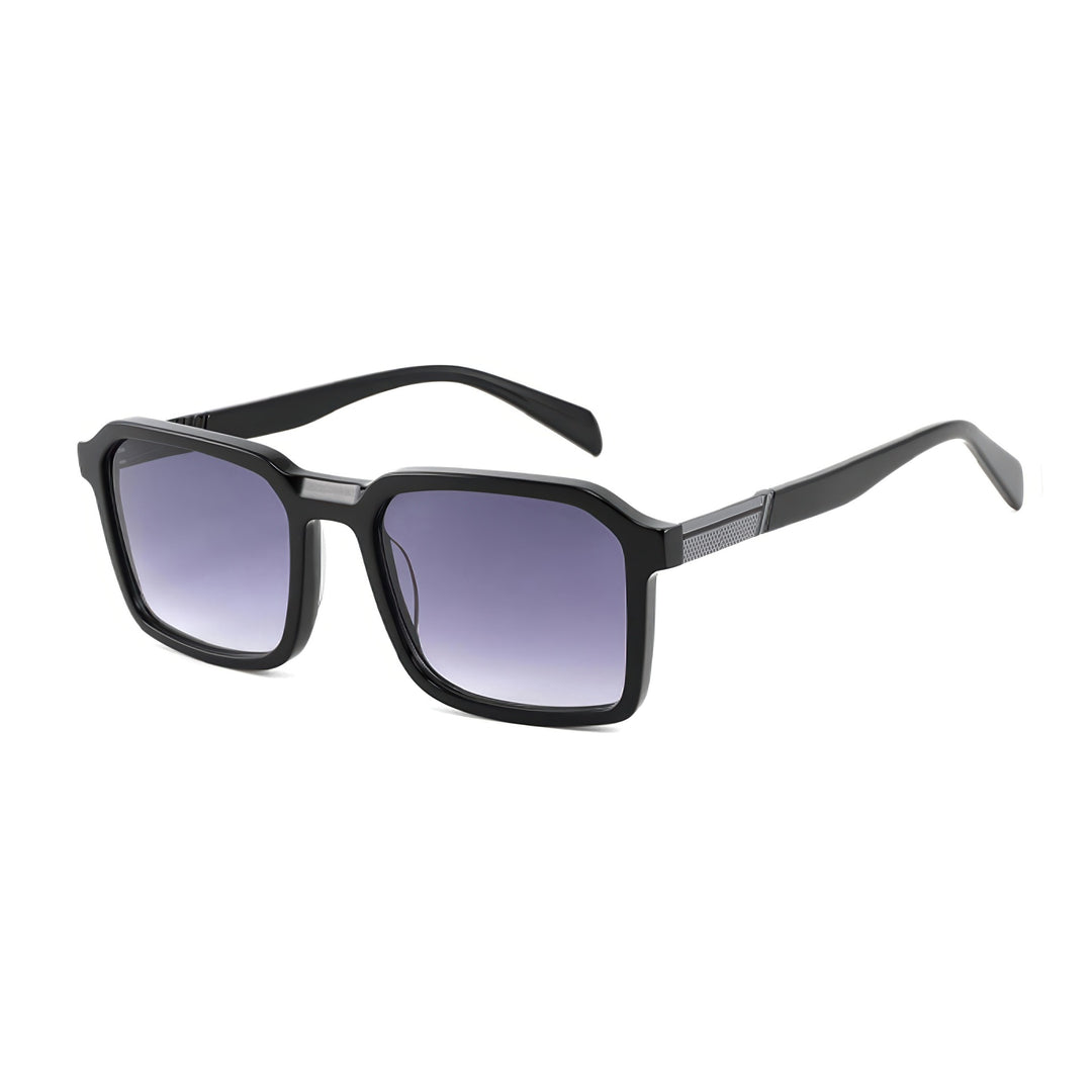 Dame Premium solbrille med moderne, putefasong ramme og polarisert glass Luvikno