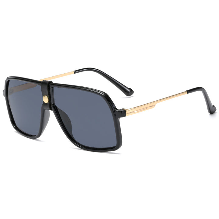 Dame oversized solbriller med stilramme og solbrillenglass Luvikno