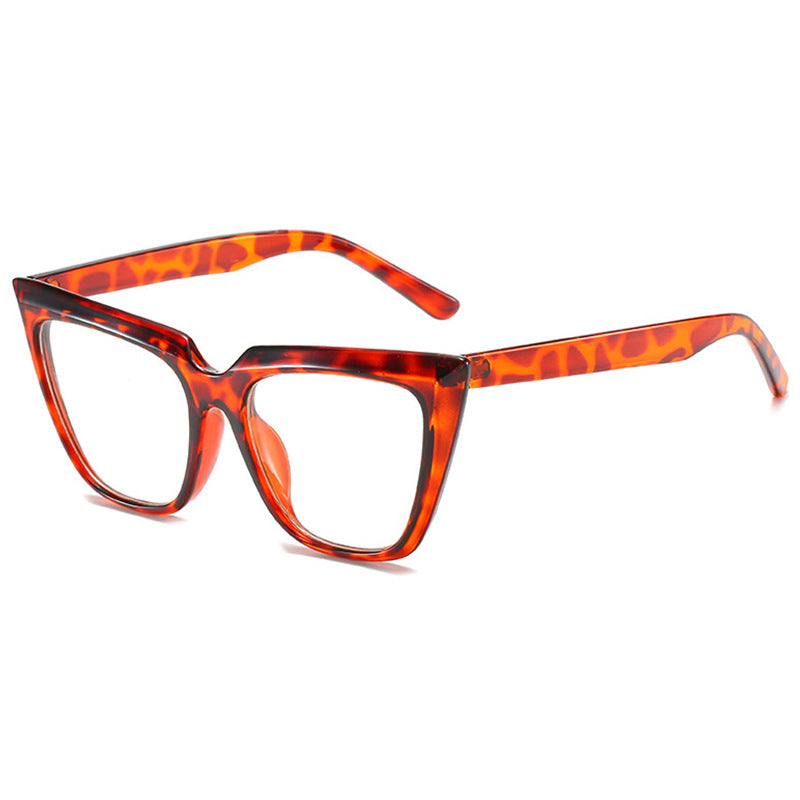 Damer Geometrisk Oversized Solbrille Luvikno