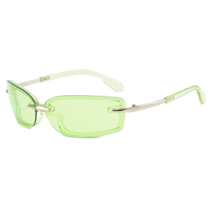 Dame trendy solbrille med moderne design og UV-beskyttelse Luvikno