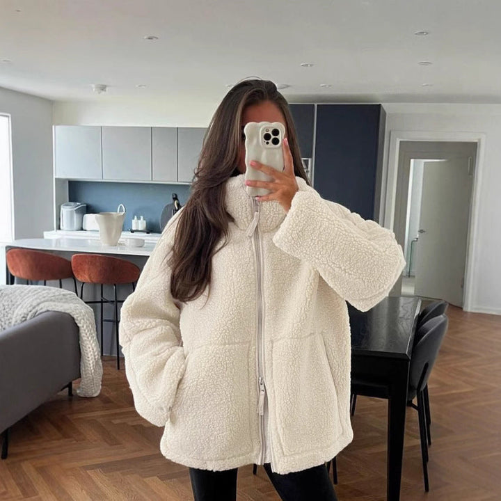 Luvik | Damer Oversized Fleecejakke