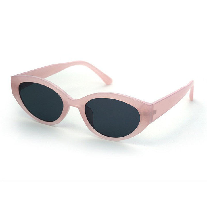 Damer moteriktig Cat-Eye solbrille med trendy ramme og UV-beskyttelse Luvikno