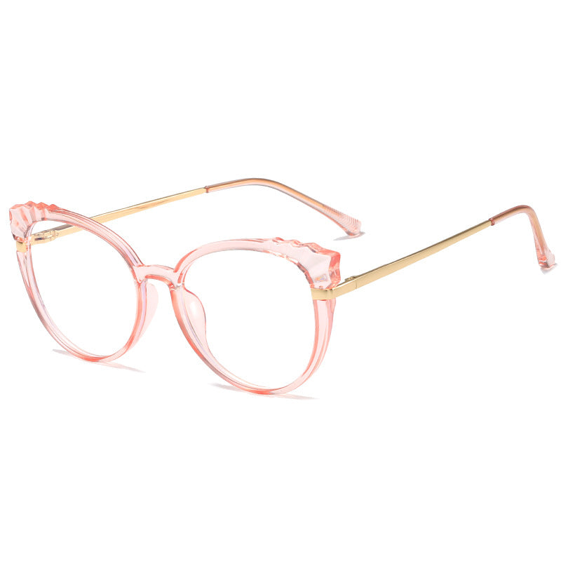 Dame moteriktig brille i elegant cat-eye-stil Luvikno