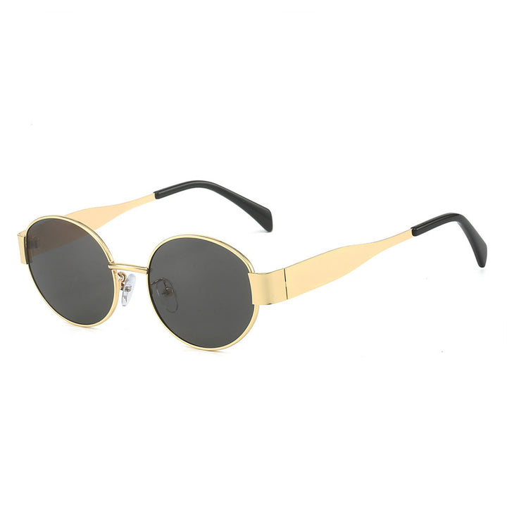 Damen Motedes Solbrille med unikt design Luvikno