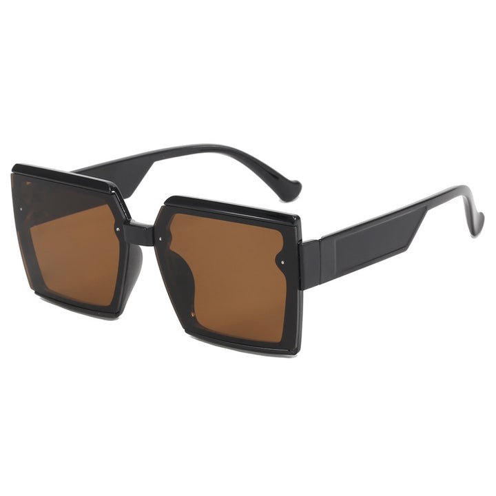 Dame firkantet moderne solbrille Luvikno