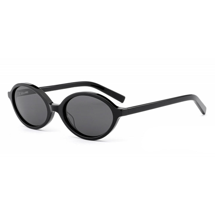 Dame Designer solbriller med tidløs oval design Luvikno