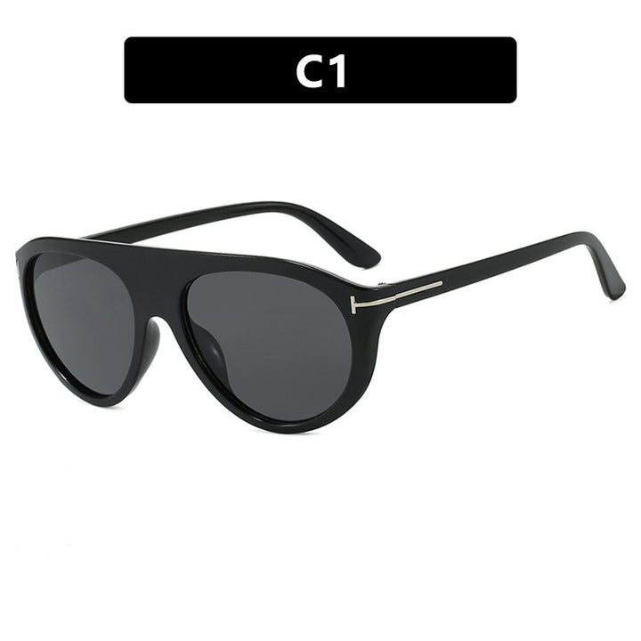 Damen Cat-Eye solbriller med beskyttende UV-filter og speilbelagte linser Luvikno