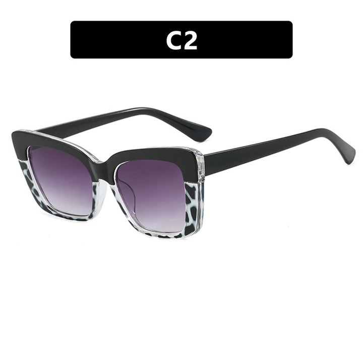 Dames moteriktig brille i trendy geometrisk design Luvikno