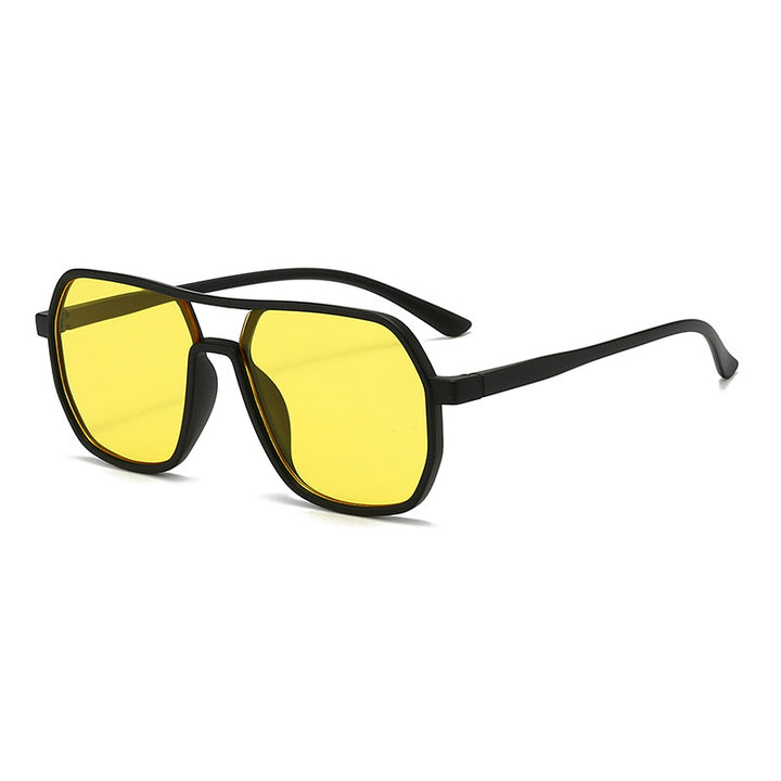 Dame trendy oversized solbriller i moderne design Luvikno