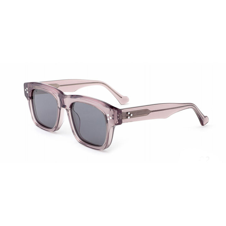 Dame designer solbrille i retro-inspirert kvadratdesign med høykvalitets plastramme Luvikno
