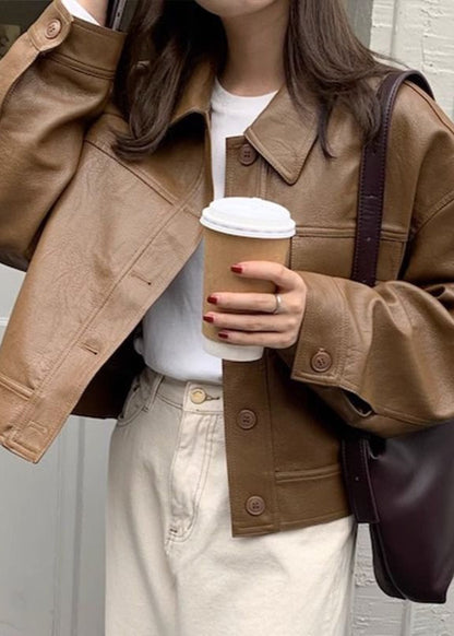 Luvik | Ridge – Tekonahkainen Lyhyt Takki