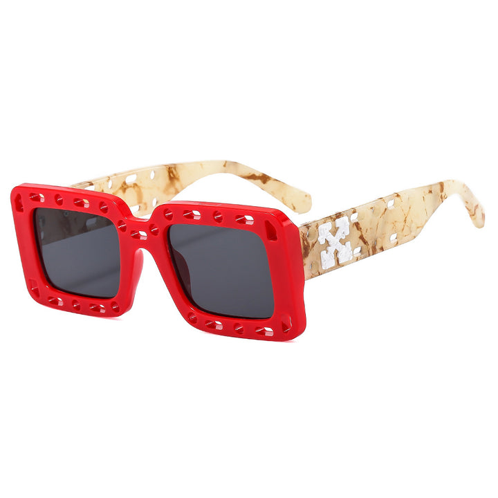 Dame Modische Solbrille med unik design Luvikno