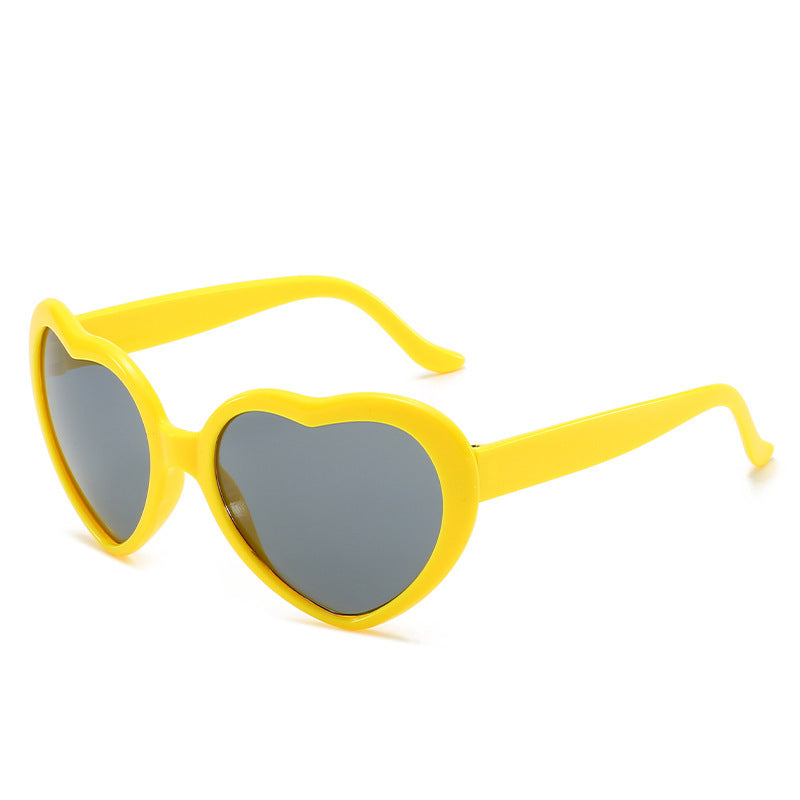 Damer hjerteformet solbrille Luvikno