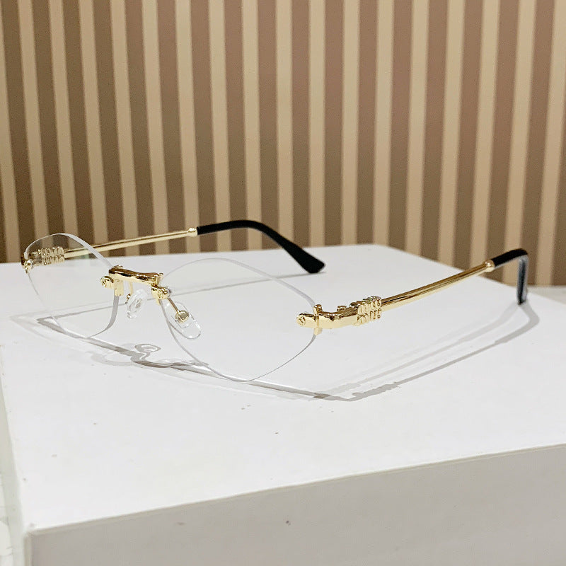Dame Cat-Eye solbriller i moderne elegans stil Luvikno