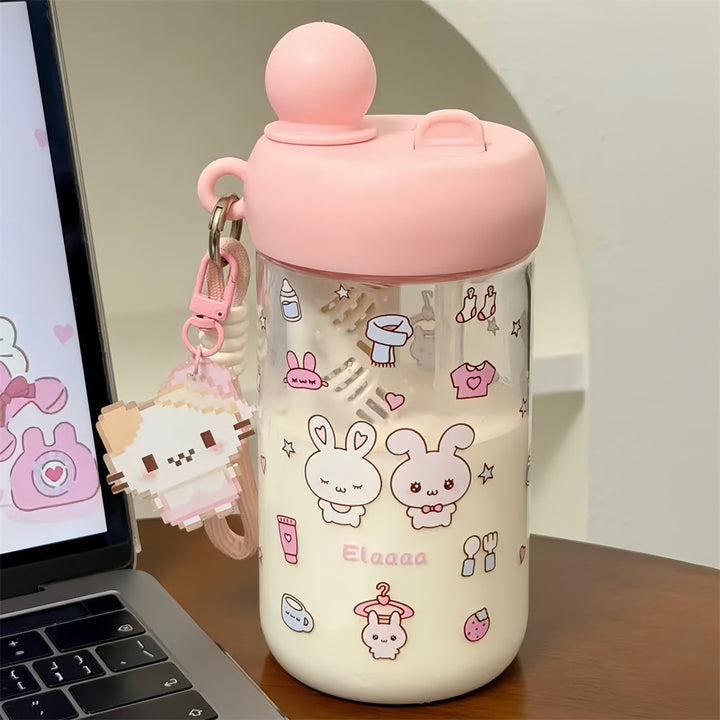 Dame Kreativ Drikkeflaske i lekent design Luvikno