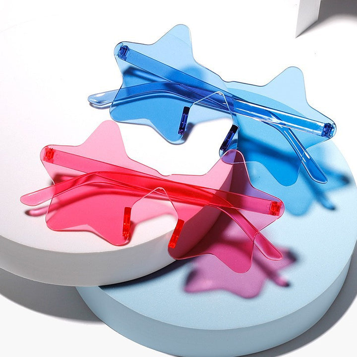 Dame Stjerneformet Solbrille Luvikno