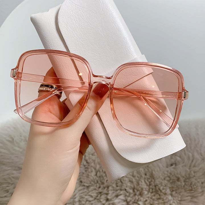 Dame Oversized Solbriller med UV-Beskyttelse og Elegant Design Luvikno