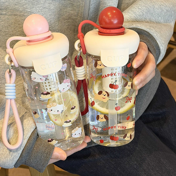 Dame Kreativ Vannflaske med uformelt motiv Luvikno