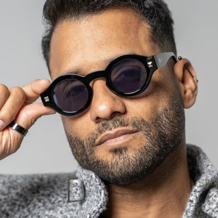 Dame stilfull optisk brille med unikt mønster og ramme av høy kvalitet Luvikno